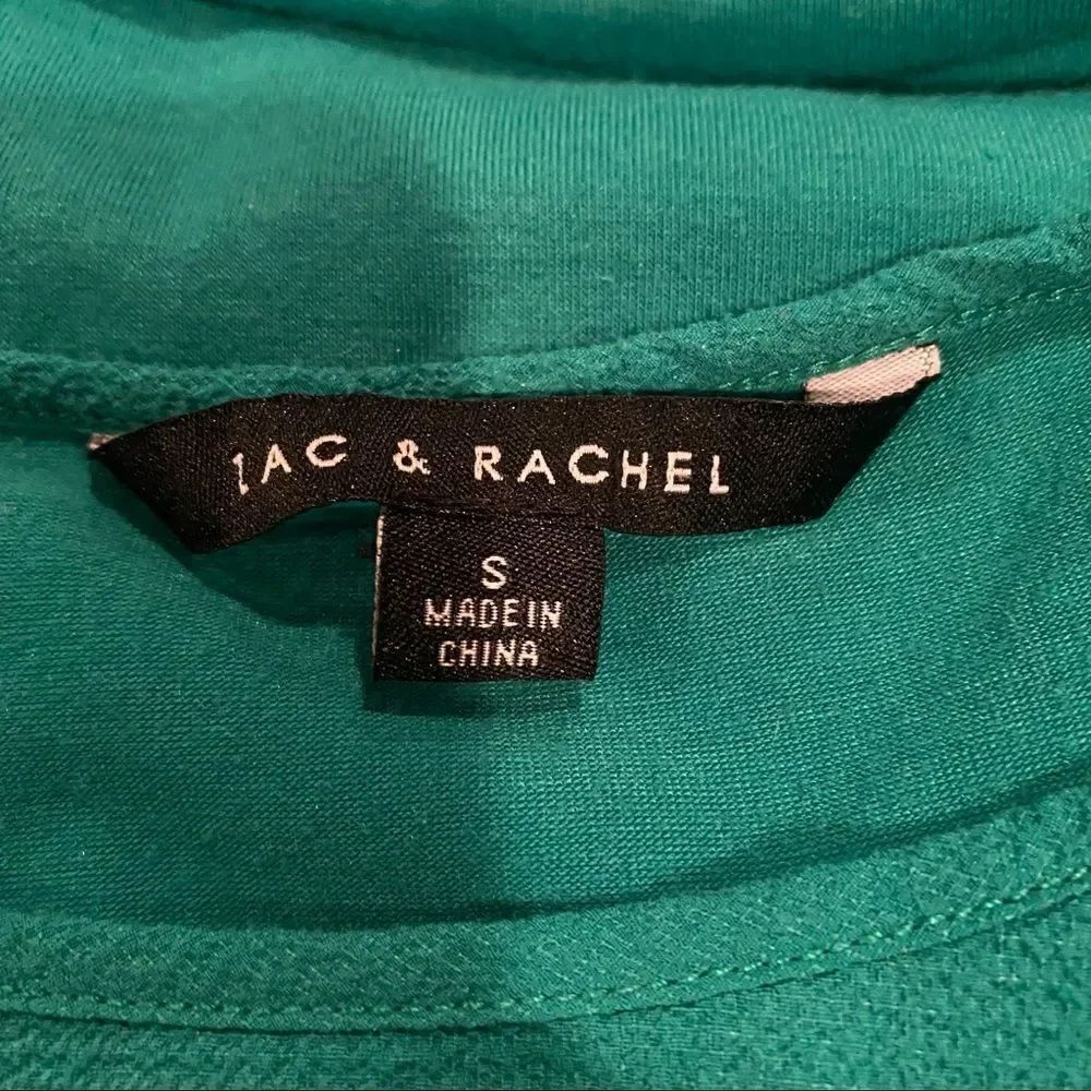 Zac & Rachel Green Top Size Small - Picture 8 of 12